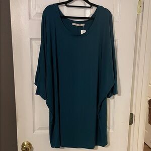41 Hawthorn Teal Tunic Top